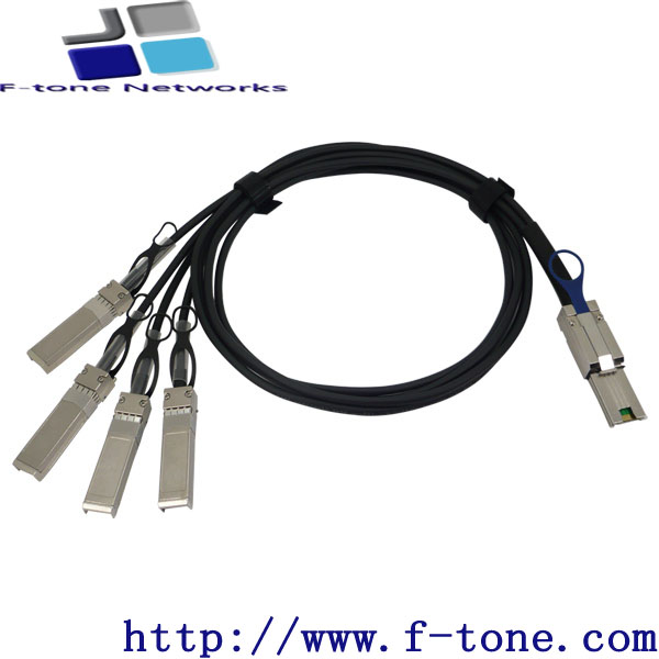 MiniSAS 8088ת4SFP,MiniSAS 8088/4